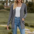 thumbnail image 1 of Pyhlmscde Women’s Lightweight Soft Knit Cardigan, Womens Tops, Knit Cardigan, Blazer Jackets for Women, 1 of 5