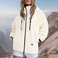 thumbnail image 1 of Pyhlmscde Women's Lightweight Windbreaker Jacket, Womens Tops, Fall Coats, Cardigan Sweaters for Women, 1 of 7