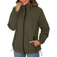 thumbnail image 1 of Pyhlmscde Women's Lightweight Windbreaker Jacket, Womens Tops, Windbreaker Jacket Women, Winter Clothing for Women, 1 of 5