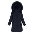 thumbnail image 1 of Pyhlmscde Women's Long Puffer Warm Thicken Fleece Coat, Puffer Jacket Womens, Winter Coats for Women, Womens Winter Clothes, 1 of 6