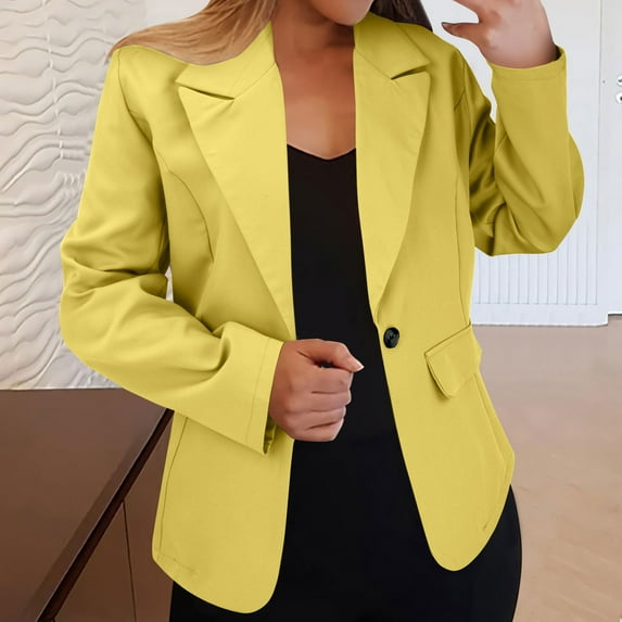 Pyhlmscde Women's Long Sleeved Solid Color Cardigan Jacket, Cardigan for Women, Fall Outfits for Women, Women Fall Clothes