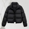 thumbnail image 1 of Pyhlmscde Women's Loose Thickened Clothing Small Puffer Jacket, Winter Clothing for Women, Puffer Jacket Womens, Winter Coats for Women, 1 of 6