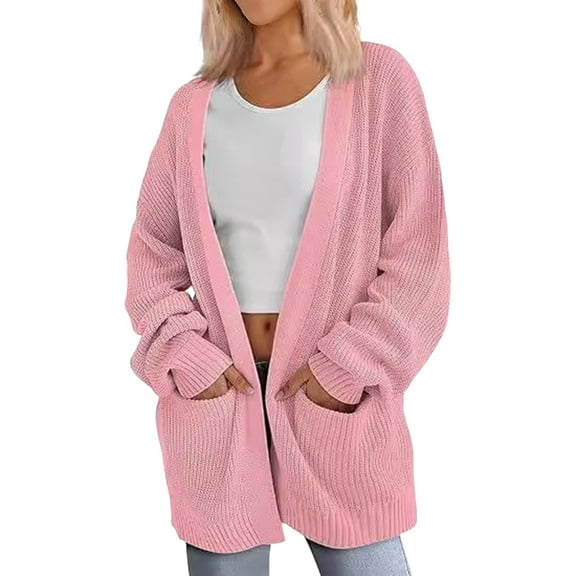 Pyhlmscde Women's Oversized Soft Knit Cardigan, Womens Tops, Knit Cardigan, Fall Clothes