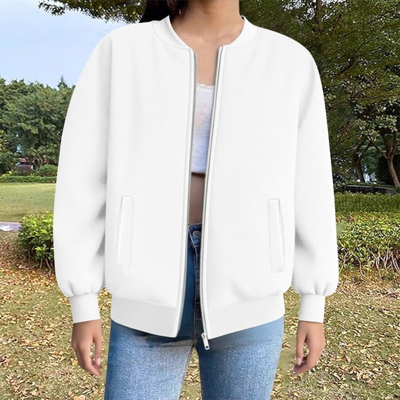 Pyhlmscde Women's Oversized Solid Color Sweatshirts, Womens Tops, Chunky Cardigan Sweaters for Women, Fall Jackets for Women 2025