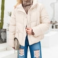 thumbnail image 1 of Pyhlmscde Women's Puffer Full Zip Quilted Hooded Coat, Winter Coats for Women, Puffer Jacket Womens, Winter Clothing for Women, 1 of 6