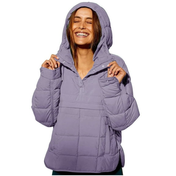 Pyhlmscde Women's Pullover Comfort Puffer Jacket, Womens Tops, Fall Clothes, Womens Jacket