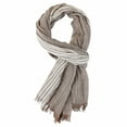 thumbnail image 1 of Pyhlmscde Women's Striped Color Blocked Lightweight Scarf, , ,, 1 of 5
