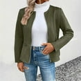 thumbnail image 1 of Pyhlmscde Women's Suede Zipper Short Jacket Coat, Womens Tops, Fall Tops for Women 2025, Jackets for Women, 1 of 6