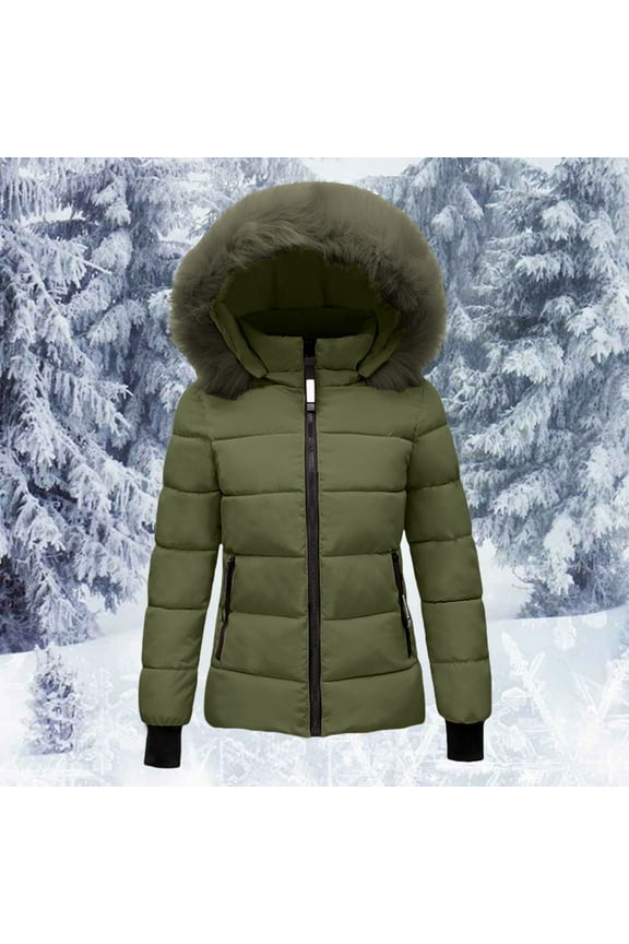 Women's Warm Thicken Puffer Winter Outdoor Skiing Snowboarding Coat, Winter Clothing for Women, Womens Tops, Winter Coats for Women