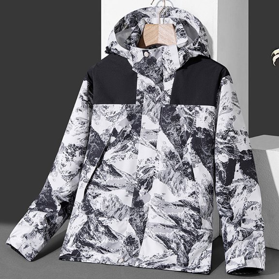 Pyhlmscde Women's Windproof Light And Breathable Large Size Jacket, Womens Tops, Rain Jacket Women, Womens Winter Clothes