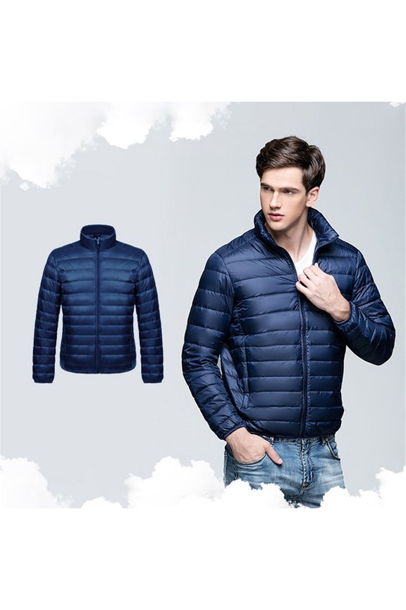 Women's Winter Casual Solid Long Sleeve Coat, Puffer Jackets for Women, Womens Winter Clothes, Womens Winter Coats