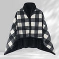 thumbnail image 1 of Pyhlmscde Women's Winter Coral Fleece Double Layer Warm Shawl, , ,, 1 of 3