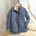 thumbnail image 1 of Pyhlmscde Women's Winter Quilted Long Sleeve Button Down Puffer Jacket, Winter Jackets for Women, Womens Coats And Jackets, Puffer Jacket Womens, 1 of 6
