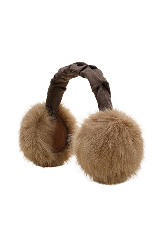 Women's Winter Warm Frostproof Folding Earmuffs, Fuzzy Earmuffs, Winter Hats for Women, Earmuffs for Women