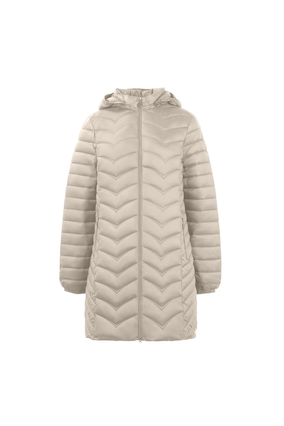 Women's Winter Warm Full Length Coat, Puffer Jacket, Womens Tops, Winter Clothing for Women