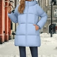 thumbnail image 1 of Pyhlmscde Women's Winter Warm Thicken Long Outwear Pockets Coat, Winter Coats for Women, Womens Winter Coats, Winter Clothing for Women, 1 of 6