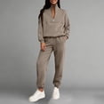 thumbnail image 1 of Pyhlmscde Women's Zip Pullover Sweatsuits, Sweatsuits for Women, Womens Loungewear Set, Sweatshirt for Women, 1 of 6