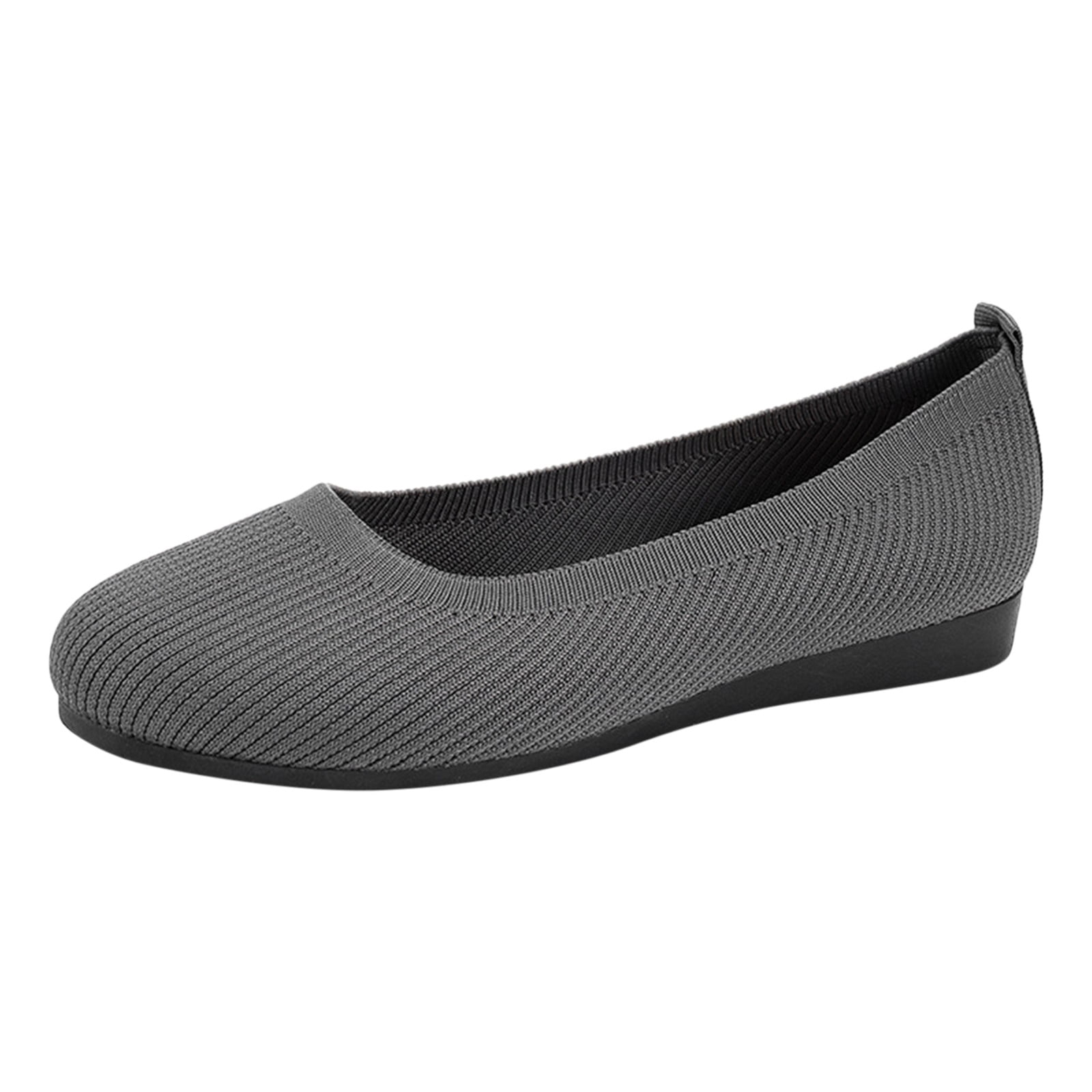 Pyhlmscde Womens Loafers Flat Heel Slip On Walking Shoes Casual