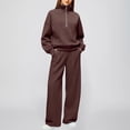 thumbnail image 1 of Pyhlmscde Womens Two Piece Fashion Long Sleeve Sweatsuit Sets, Two Piece Sets for Women, Womens Loungewear Set, Sweatsuits Women 2 Piece Outfit, 1 of 6