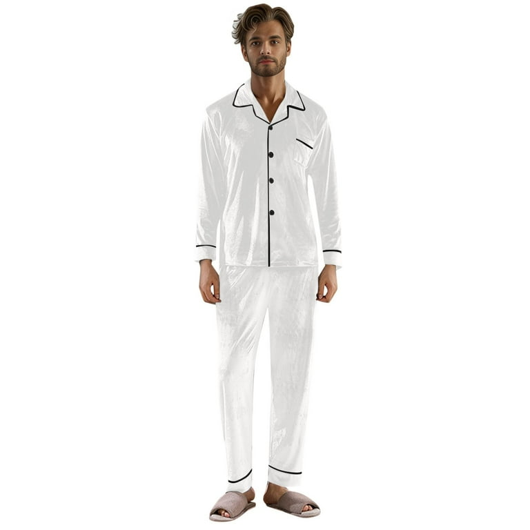 Mens winter pyjamas sets sale