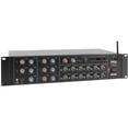 thumbnail image 1 of Pyle 12-Channel Wireless Bluetooth Power Amplifier, 6000W Max Multi-Zone Audio Mixer Receiver with USB, SD, AUX Inputs & Digital LED Display Panel, 1 of 5
