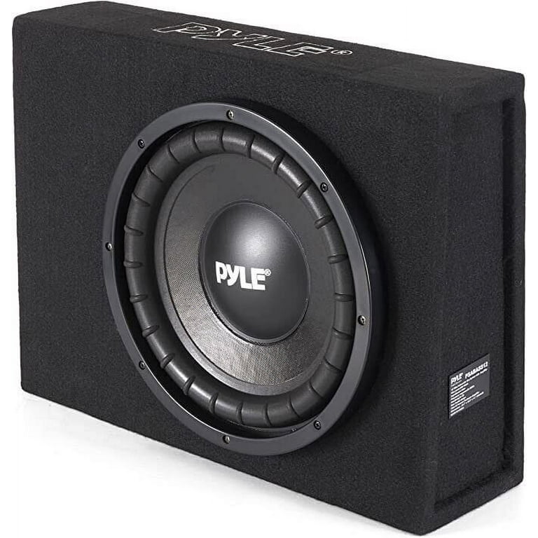 Pyle 12 inch 600 Watt Mount Car Audio Subwoofer Enclosure Box System Seal Design