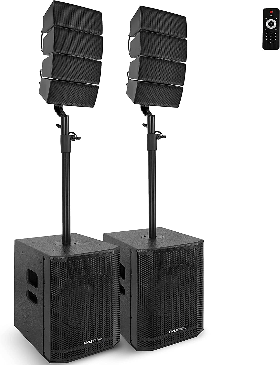 3 way best sale powered pa speakers