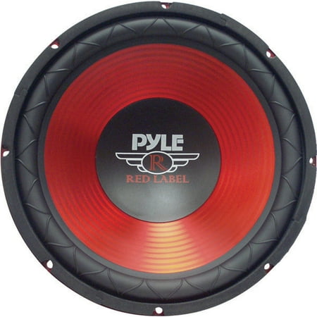 Pyle 12" Red Cone High Performance Subwoofer (1 Subwoofer)