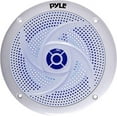 thumbnail image 1 of Pyle 160-Watt 2 Way 8 Inch Marine Speakers - LED Light: Blue Illumination, Water-Resistant (WHITE), 1 of 7