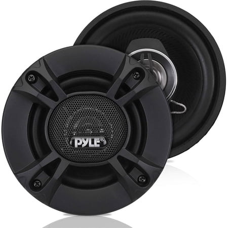 Pyle 2-Way Universal Car Stereo Speakers - 240W 4" Coaxial Loud Pro Audio Car Speaker Universal OEM