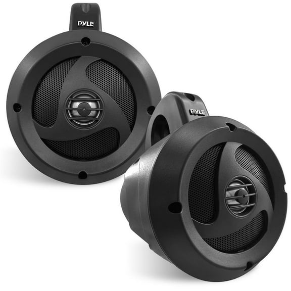 Pyle 2-Way Waterproof Bluetooth Off-Road 4 - 900W Active Passive Marine Grade Wakeboard Speakers