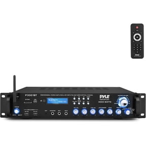 Pyle 3,000 Watt Multi Channel Bluetooth Home Theater Hybrid Amplifier Receiver