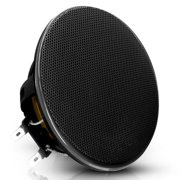 Pyle 3.5 inch Car Audio Speaker - Single Voice Coil Subwoofer with Grill Cover and Rubber Edge