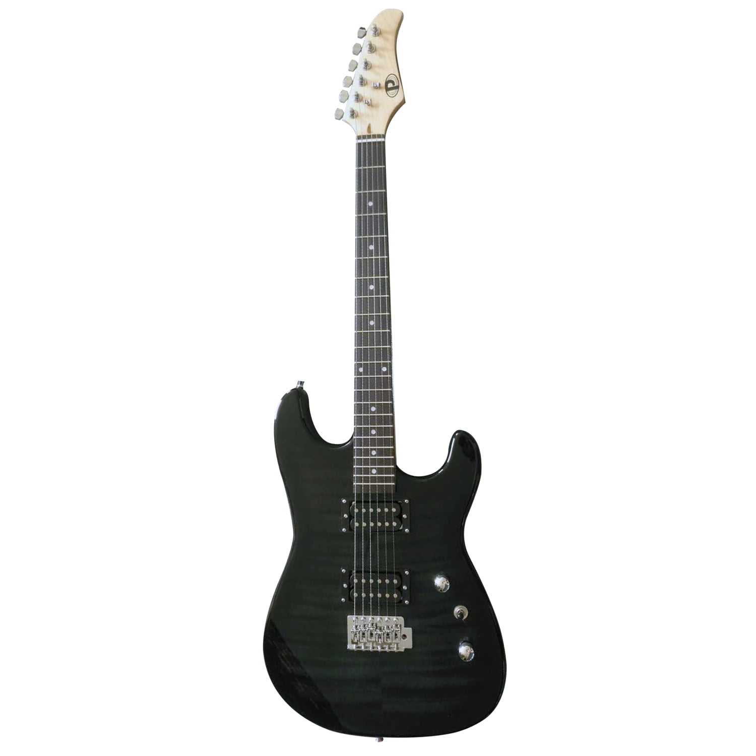 Pyle 39" Beginner Electric Guitar Kit W/ Amp, Full Size Instrument W/ Amplifier & Accessories BLACK