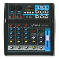 Pyle 4 Channel Bluetooth Sound Board Mixer System for DJ Studio Audio
