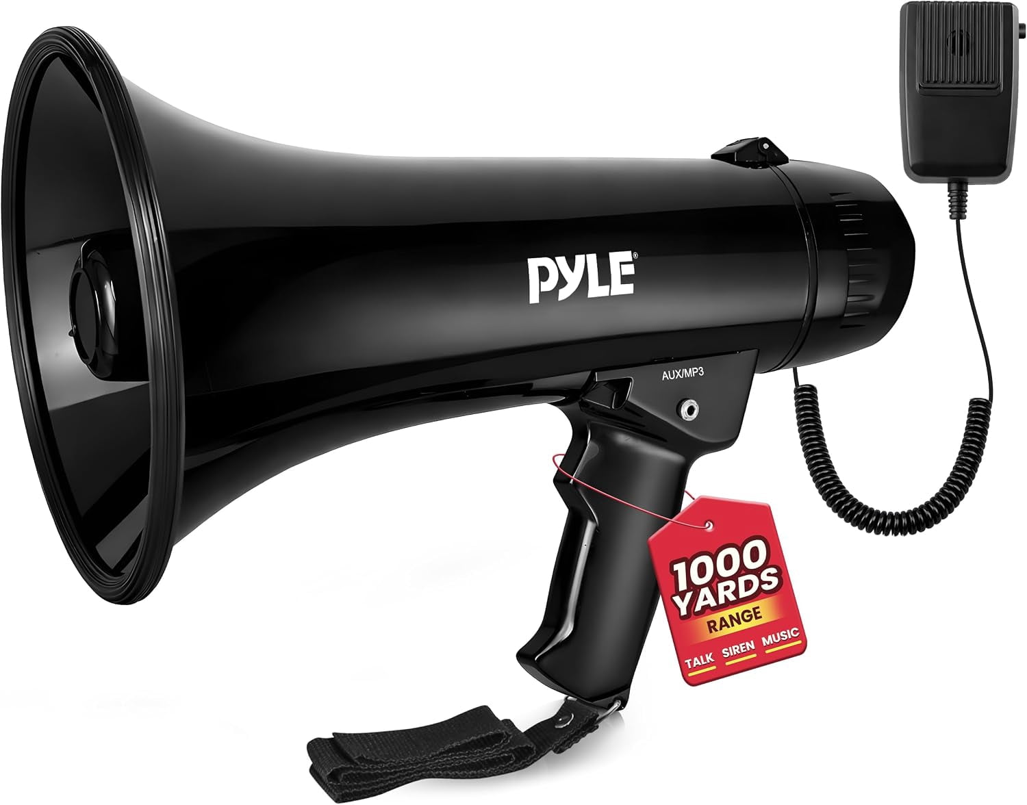 Pyle 40-Watt Professional Megaphone/Bullhorn