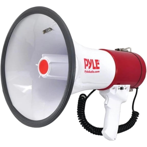 Pyle Pro PMP52BT 50-Watt Bluetooth Megaphone Bullhorn with Siren