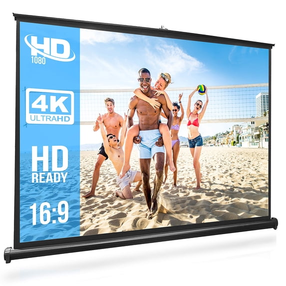 Pyle 50 Inch Projector Screen Portable Floor Standing Fold-Out Roll-Up Tripod Manual