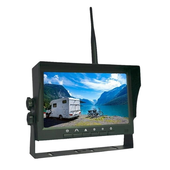 Pyle 7” 1080P HD Wireless Backup Camera System, Waterproof Night Vision, Automotive