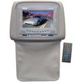 Pyle 7'' LCD Adjustable Headrest Monitor with BuiltIn DVD Player, Tan