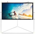 Pyle 72" Outdoor Portable Matt White Theater TV Projector Screen w