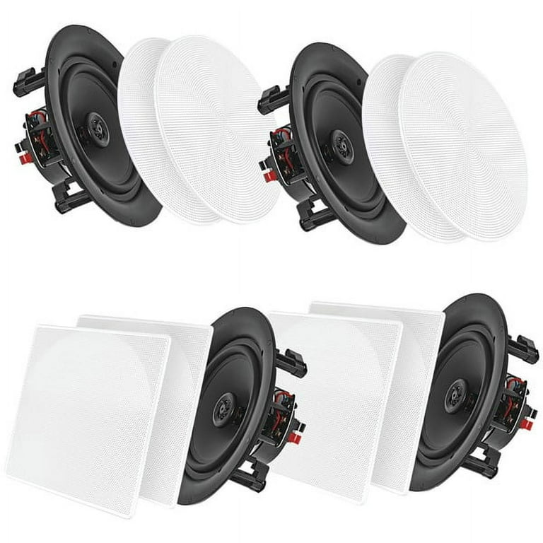 Pyle Audio 6.5 2 Way 200W Bluetooth Ceiling Wall Speakers, Pair