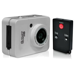 Pyle Gear Pro Sports Action Camera 1080P Full HD Waterproof Camcorder, 12MP Camera with 2.4" Touch Screen, Remote Control, 1500mAh Battery, USB/HDMI Ports & Mounting Accessories