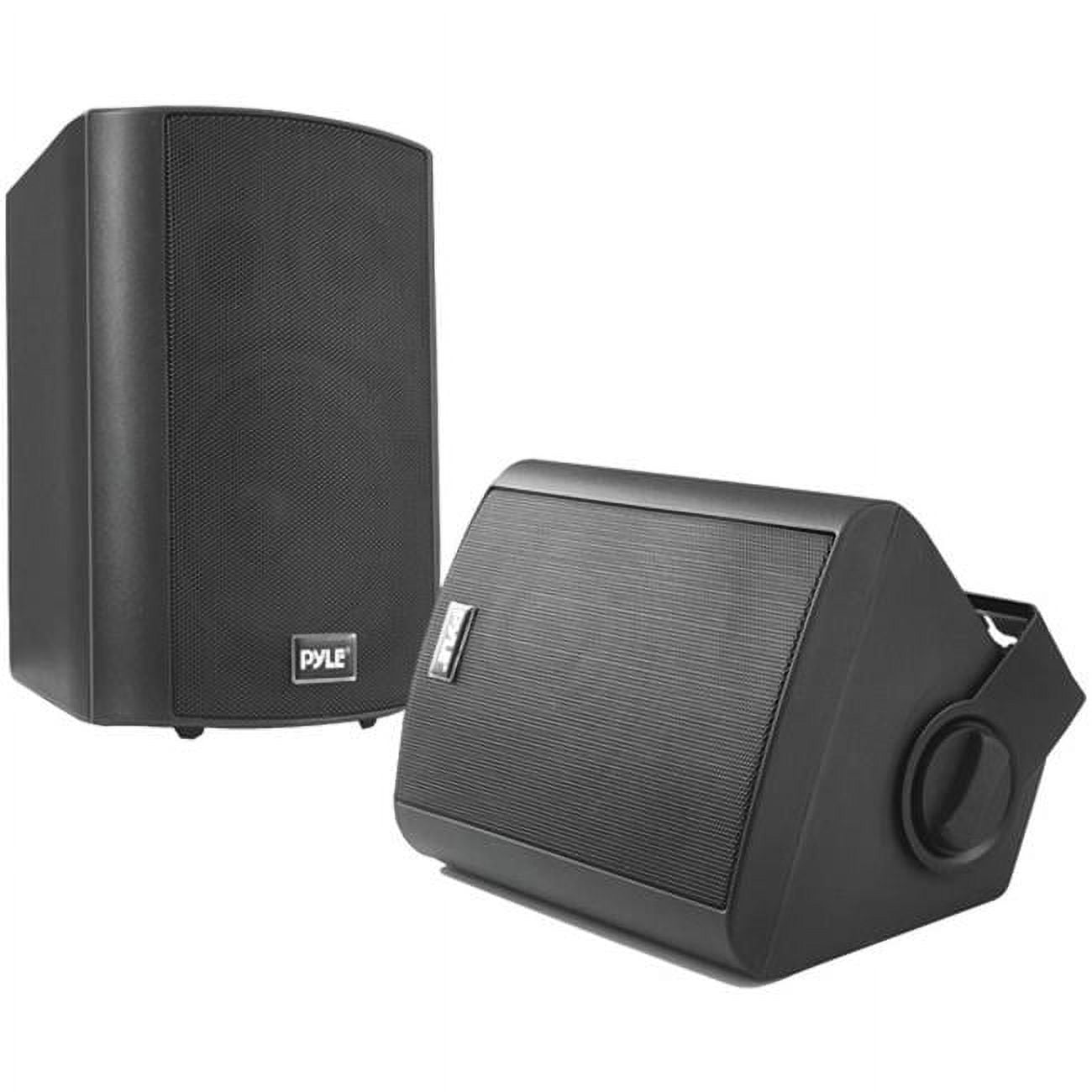 Pyle Home IndoorOutdoor WallMount Bluetooth Speaker System, Black 5