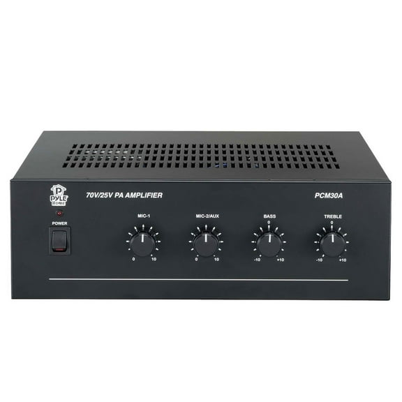 PYLE PCM30A - 60 Watt Power Amplifier w/ 25 & 70 Volt Output