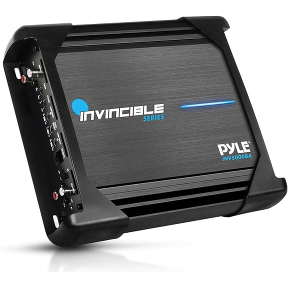 Pyle Invincible Series 1-Channel MOSFET Amplifier, 1000 Watts Max Power Car Audio Amplifier