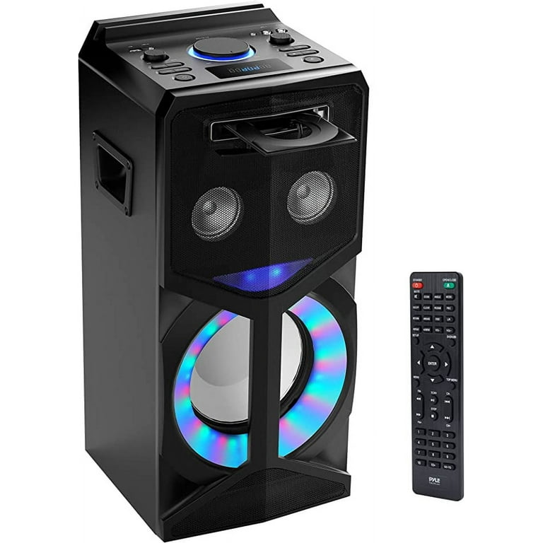 Pyle Karaoke Vibe PA Bluetooth Audio VIDEO/DVD Speaker System 800W  Multimedia CD/DVD Player for TV 