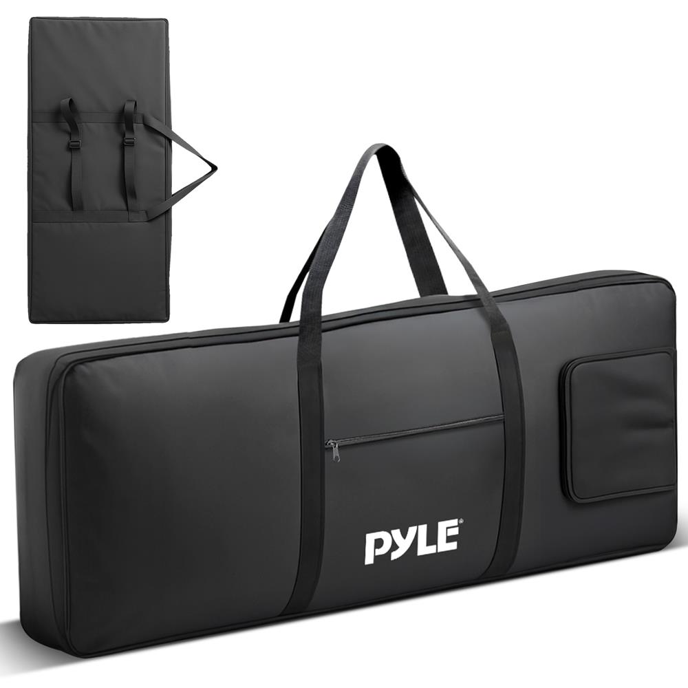 Pyle Keyboard Case, 61 Key Carrying Case Bag for Piano Keyboards ...