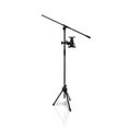 thumbnail image 1 of Pyle Microphone iPad Tablet Stand with all Tablets 4.7 to 8.7 Inches Tall For Apple iPad 5 4 3 2 Air Mini Samsung Galaxy Note Pro Microsoft Surface Google Nexus Microphone Stand Included, 1 of 4