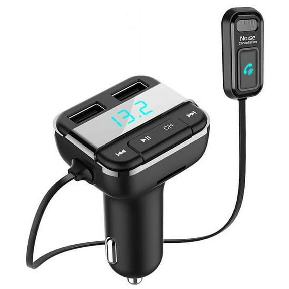 Pyle PBT91 - Car FM Transmitter - Stereo Car Music Streaming Transmitter